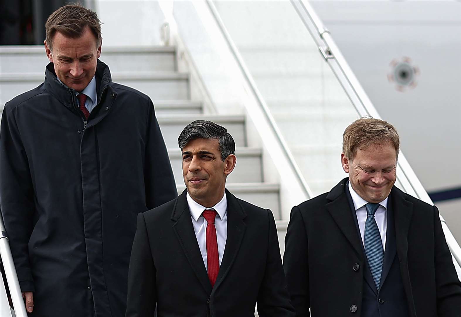 Prime Minister Rishi Sunak, Chancellor Jeremy Hunt and Defence Secretary Grant Shapps have carried out a series of European engagements to highlight the Government’s defence announcements (Henry Nicholls/PA)