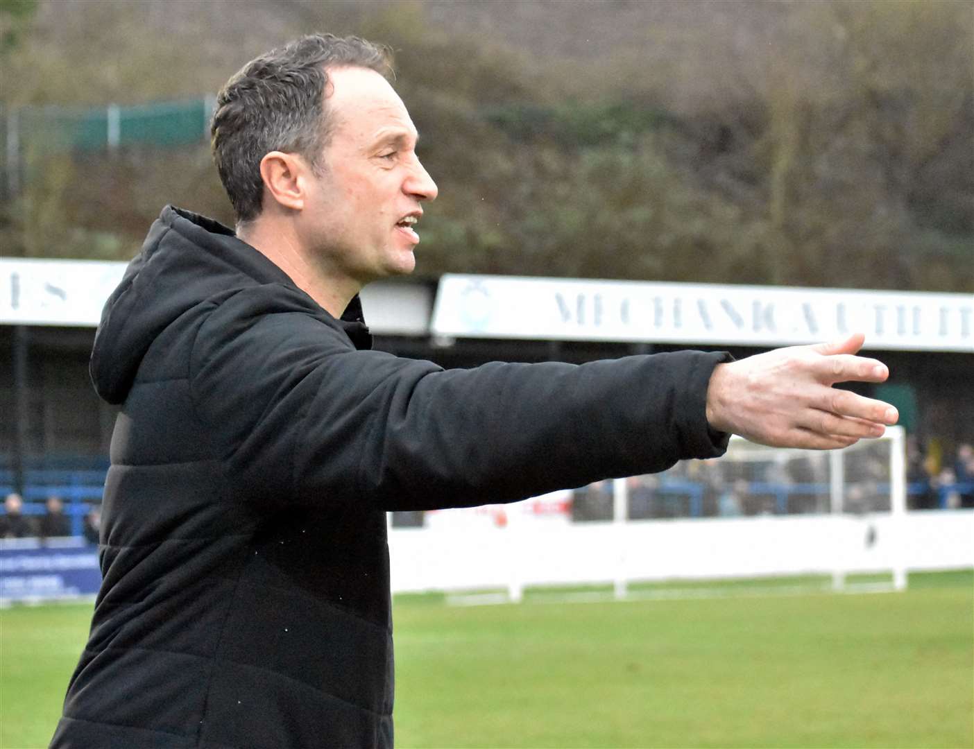 Dover Athletic manager Jake Leberl. Picture: Randolph File