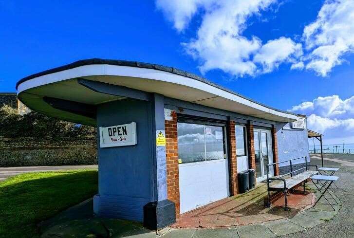 The Lookout cafe occupies and enviable spot on the clifftop in Ramsgate. Photo: Oakwood Commercial