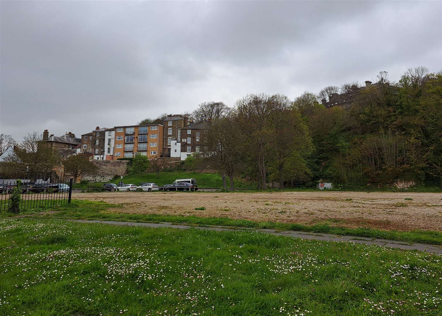 How the former Dover Leisure Centre site currently looks